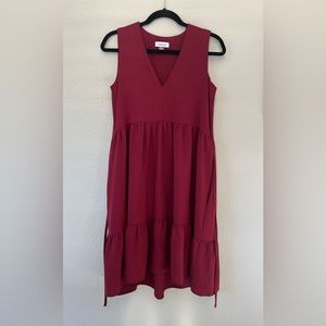 Calvin Klein Dress, Maroon/Red, Size: 4